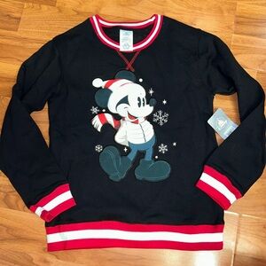 NWT Disney Mickey Mouse Christmas Sweatshirt